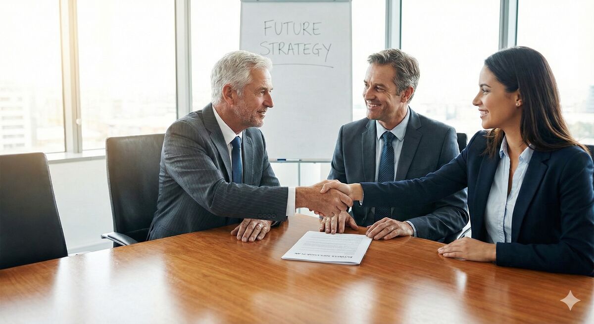 Business meeting planning succession