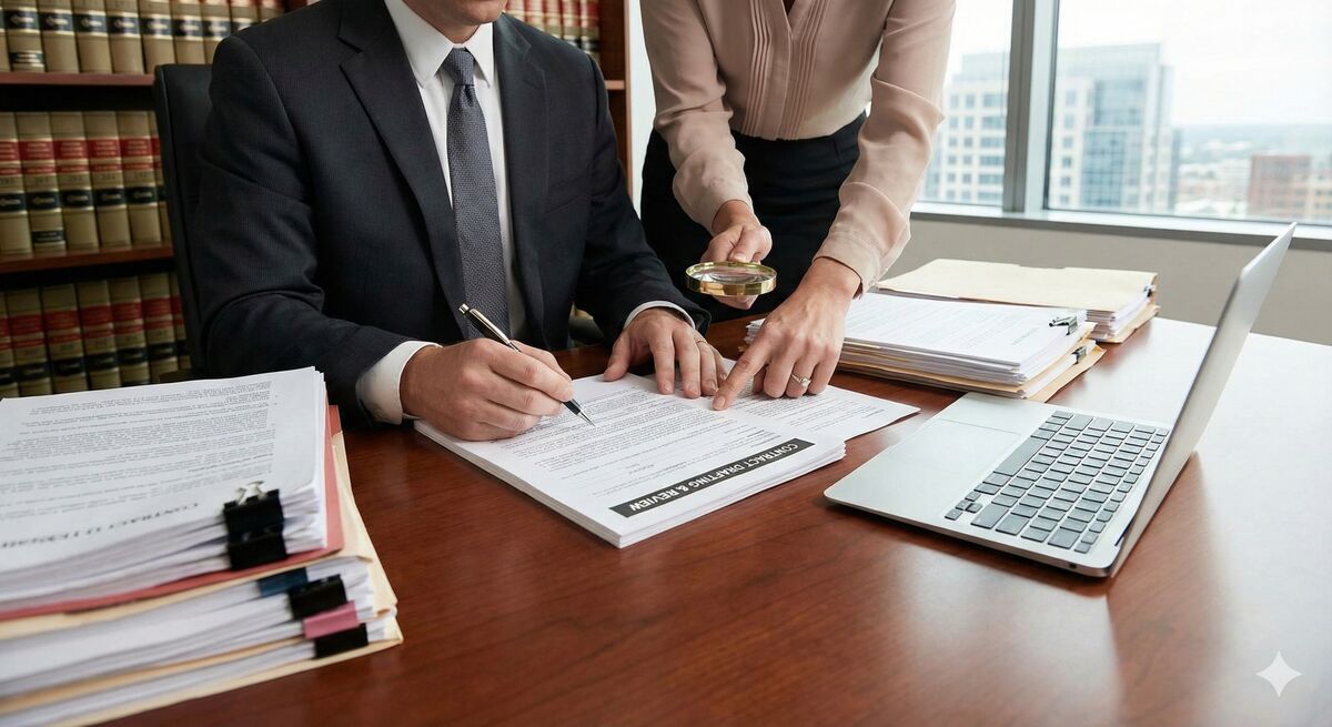 Business team handshake